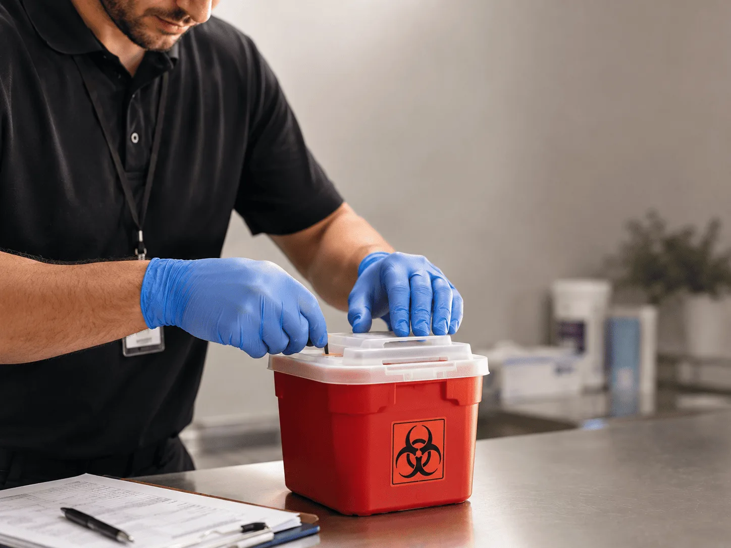 Why choose Sharps Waste Disposal in Southard, OK
